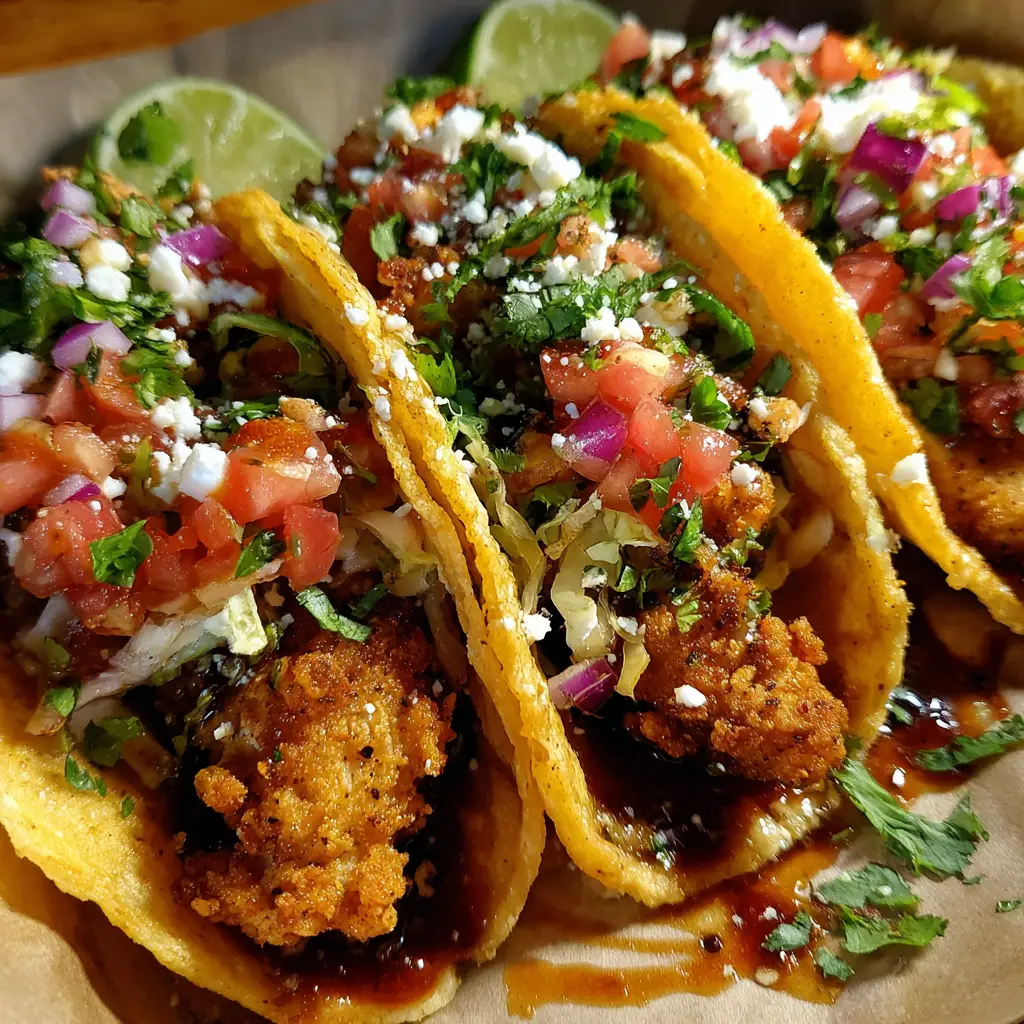 Featured Recipe - Spicy Chicken Tacos BiteFulJoy