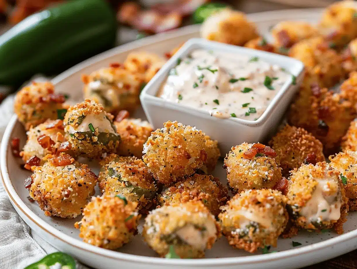 air fryer jalapeno popper bites preparation steps
