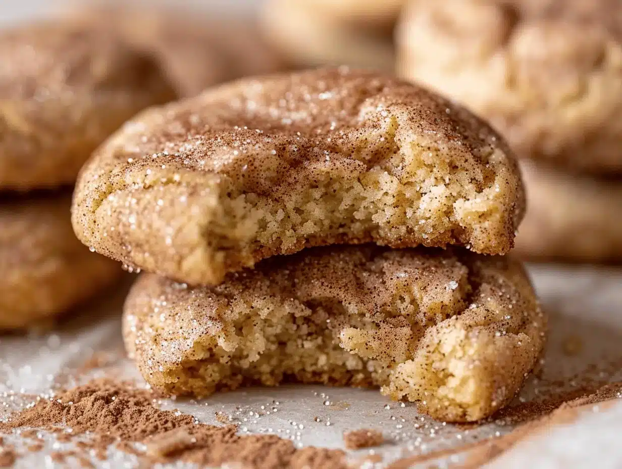 Brown Butter Churro Snickerdoodle Cookies preparation steps