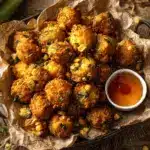 Cheesy Jalapeño Corn Popper Bites - featured image