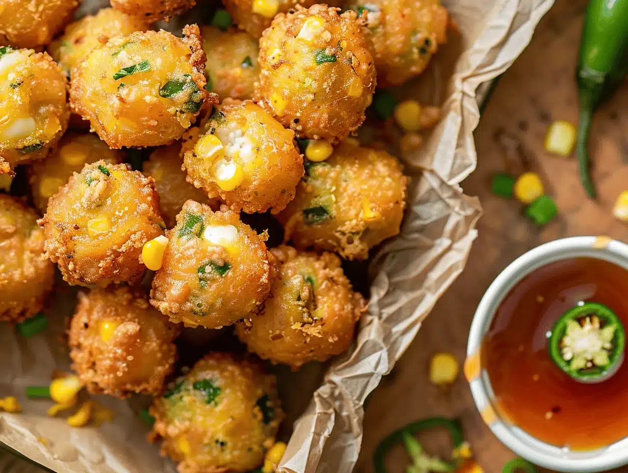 Cheesy Jalapeño Corn Popper Bites preparation steps