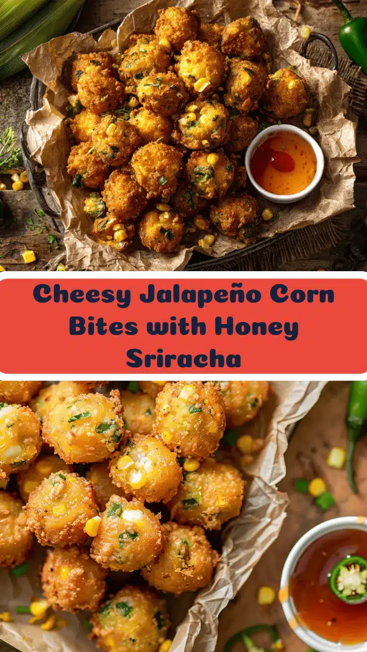 Cheesy Jalapeño Corn Popper Bites recipe