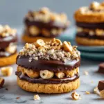 Chocolate Hazelnut Crunch Cookies - featured image