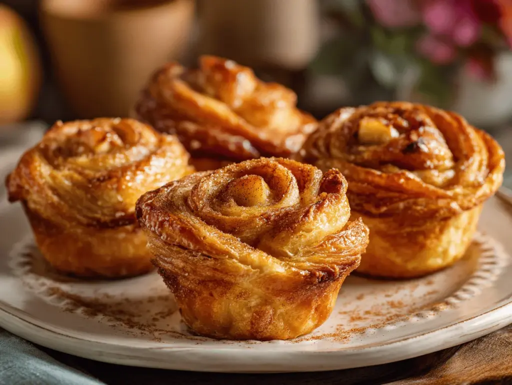 Cinnamon Sugar Apple Pie Cruffins - featured image