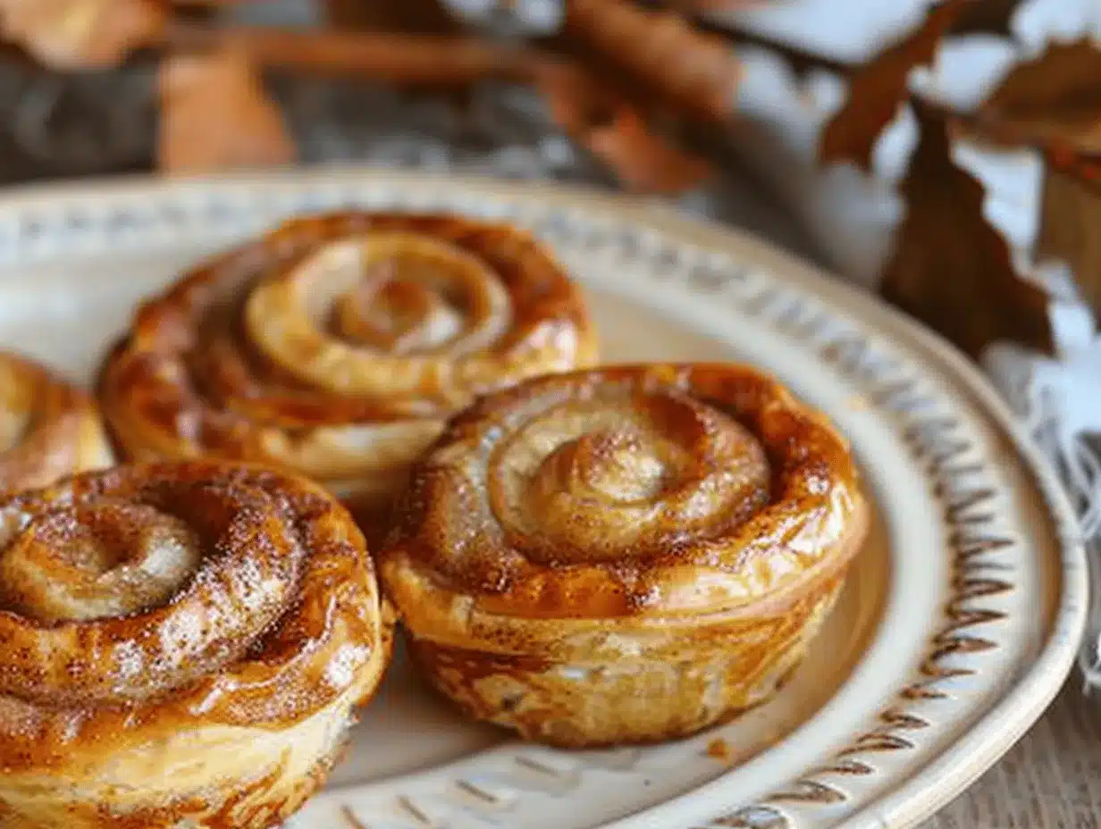 Cinnamon Sugar Apple Pie Cruffins preparation steps