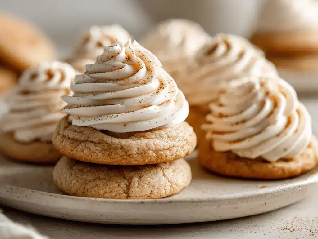 crumbl cinnamon roll cookies - featured image