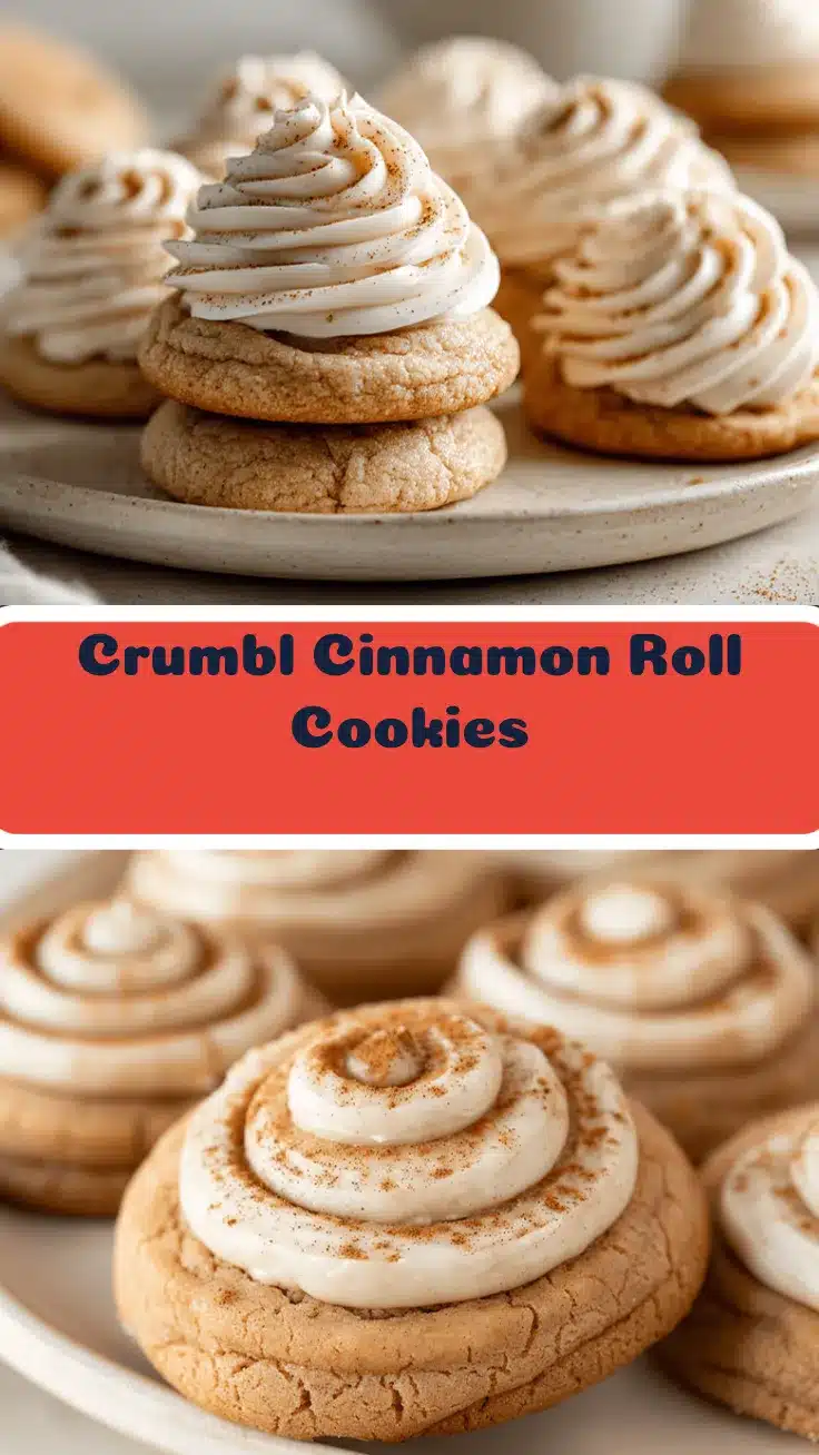 crumbl cinnamon roll cookies recipe