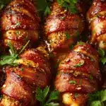 Honey Mustard Bacon Wrapped Chicken Bake - featured image