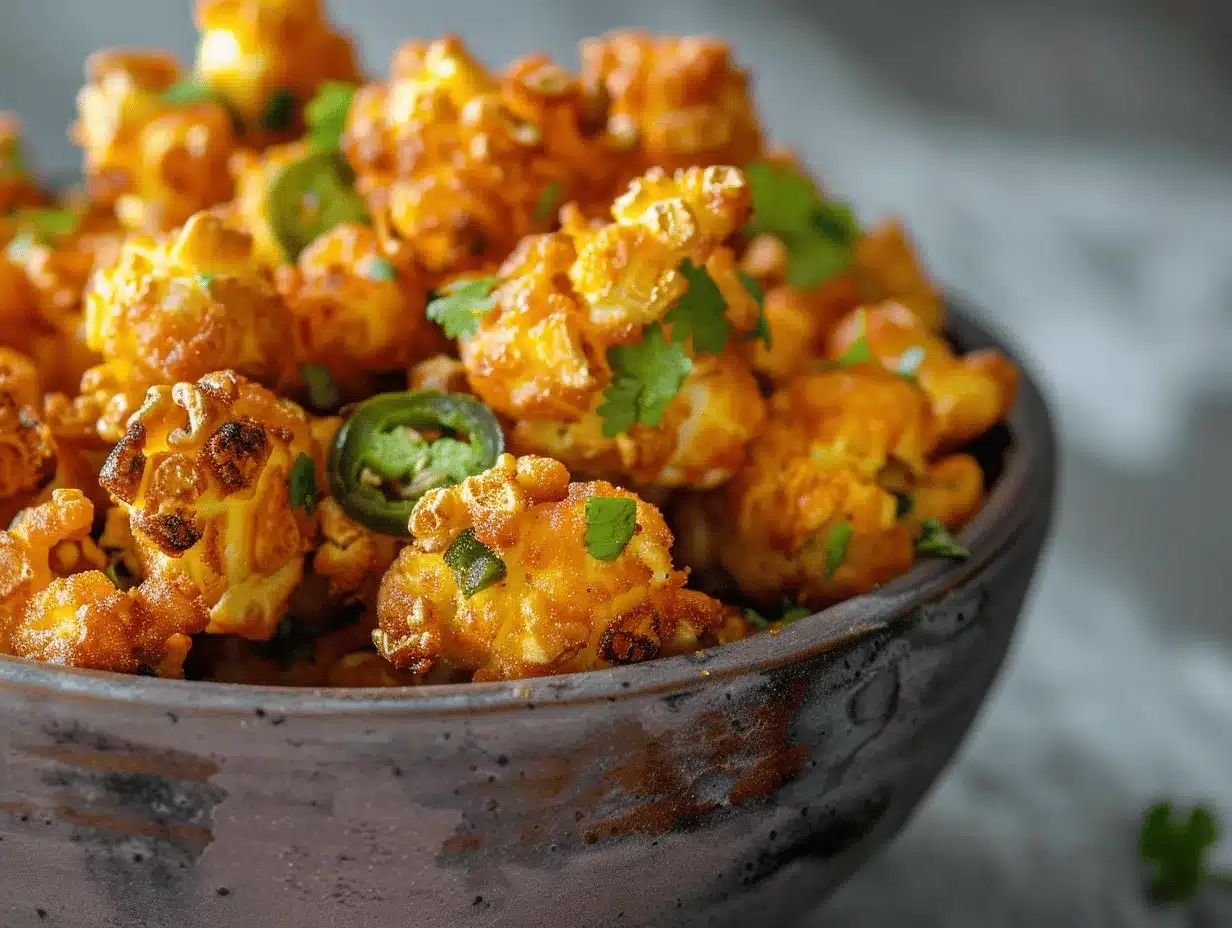 Jalapeño Cheddar Keto Popcorn Bites preparation steps