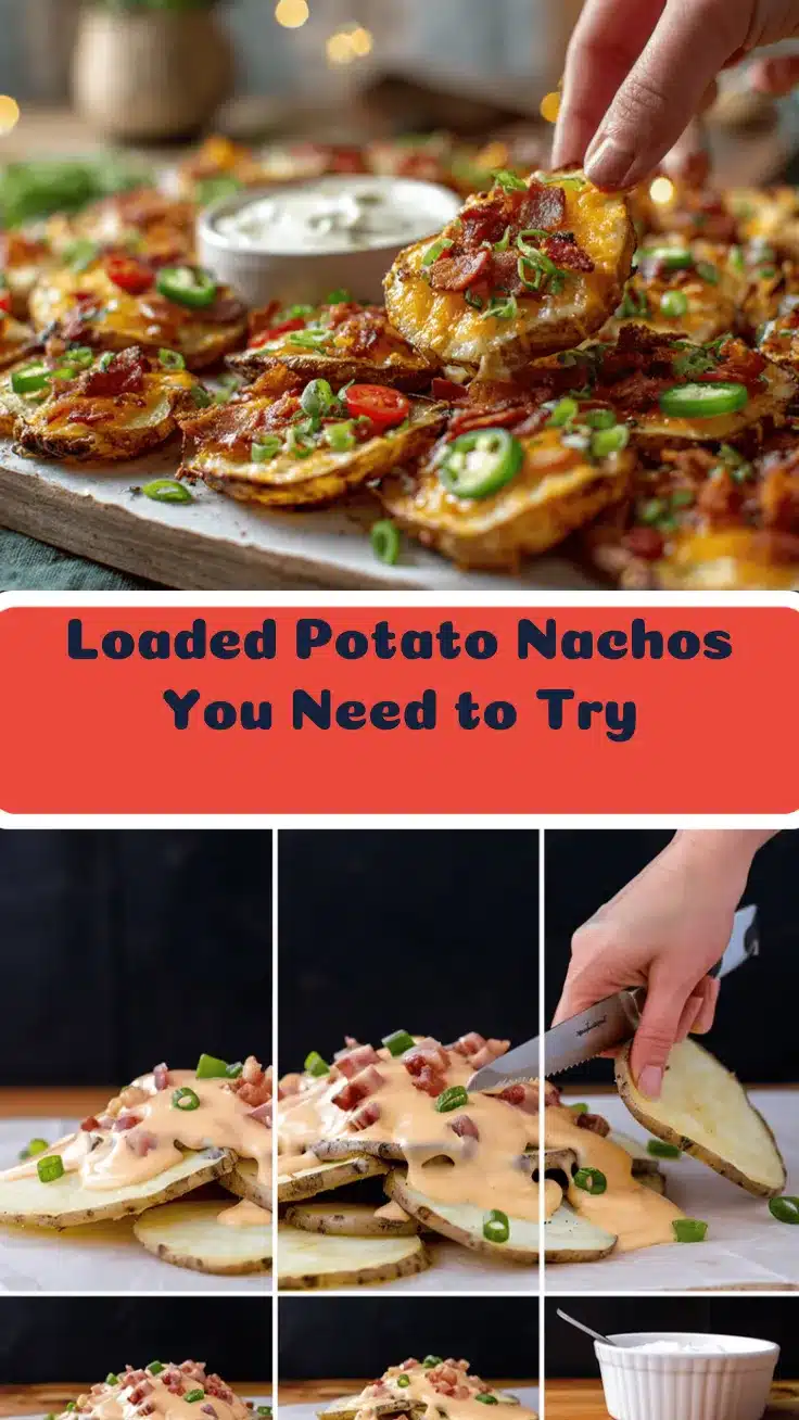 loaded baked potato slice nachos recipe