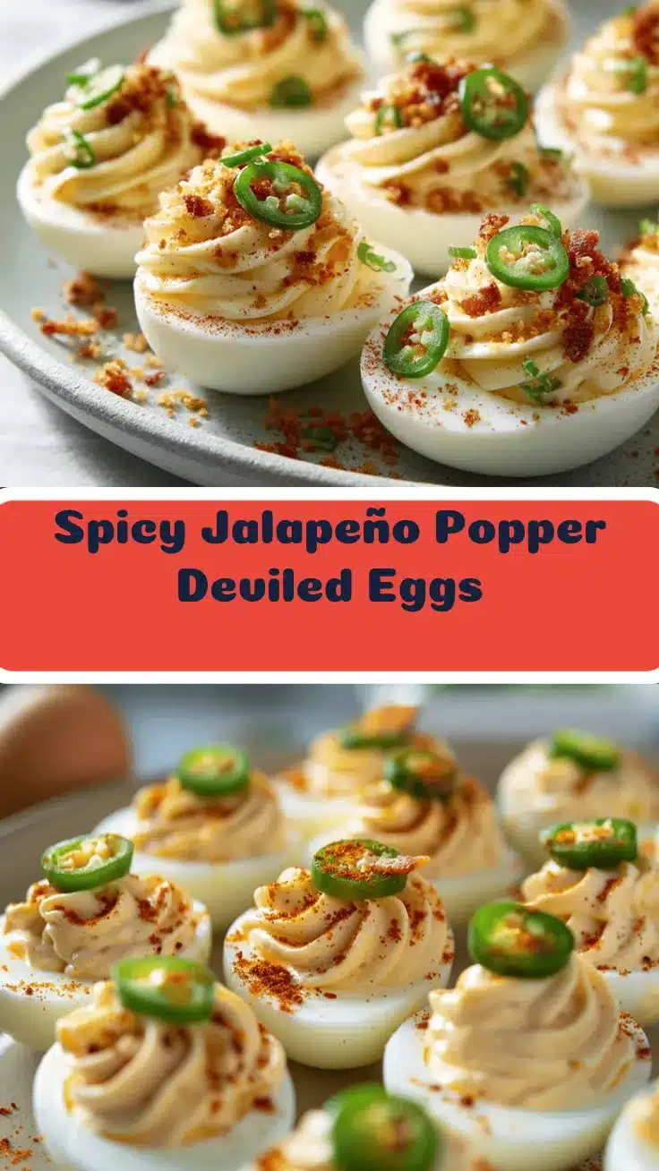 loaded jalapeño popper deviled eggs recipe