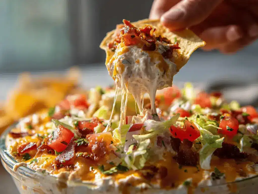 loaded ranch BLT dip - featured image