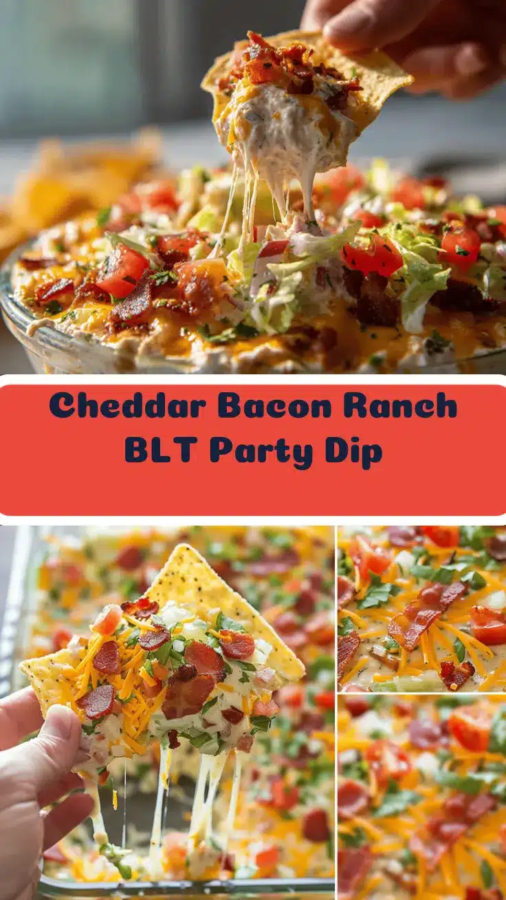 loaded ranch BLT dip recipe
