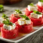 watermelon feta bites - featured image