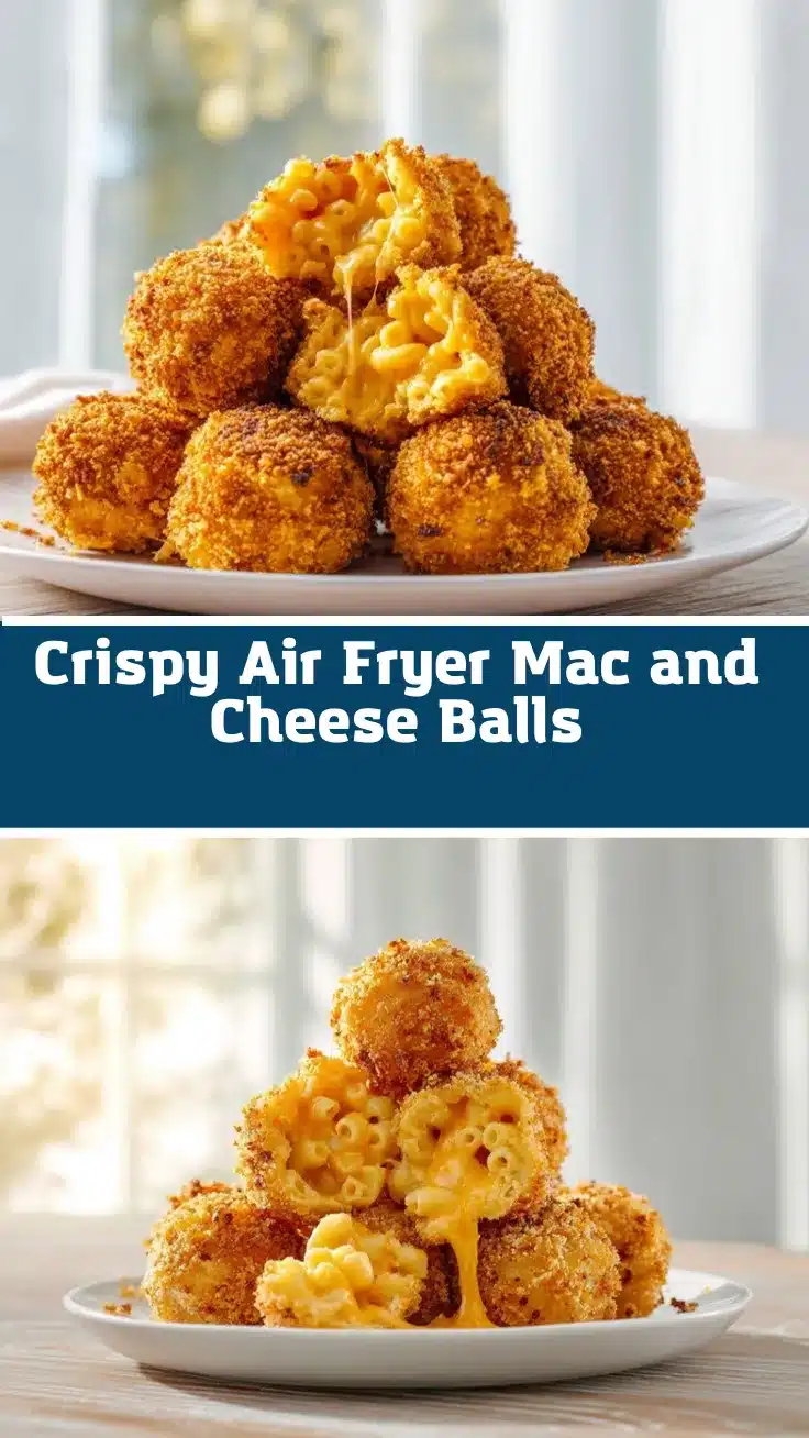 air fryer mac and cheese balls recipe