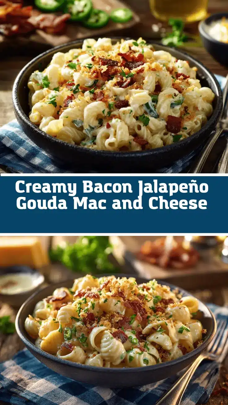 bacon jalapeño smoked gouda mac and cheese recipe