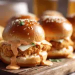 Bang Bang Chicken Sliders - featured image
