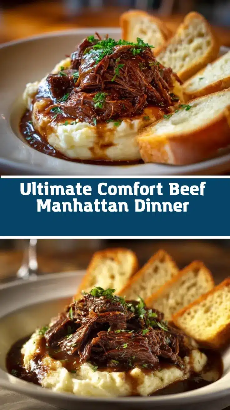 Beef Manhattan recipe