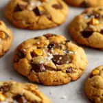 brown butter salted butterscotch chocolate chip cookies - featured image