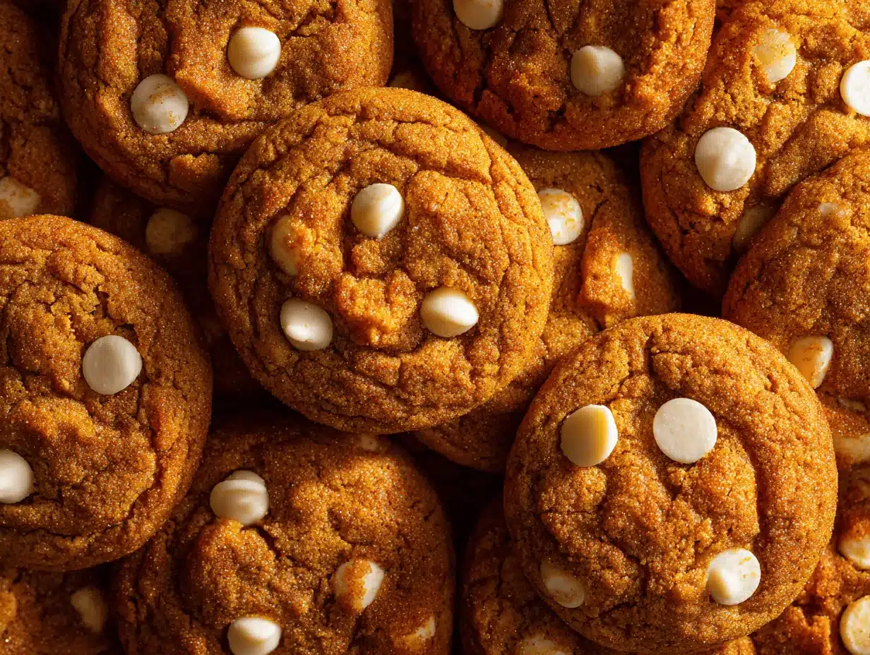 Brown Butter White Chocolate Pumpkin Snickerdoodle Cookies preparation steps