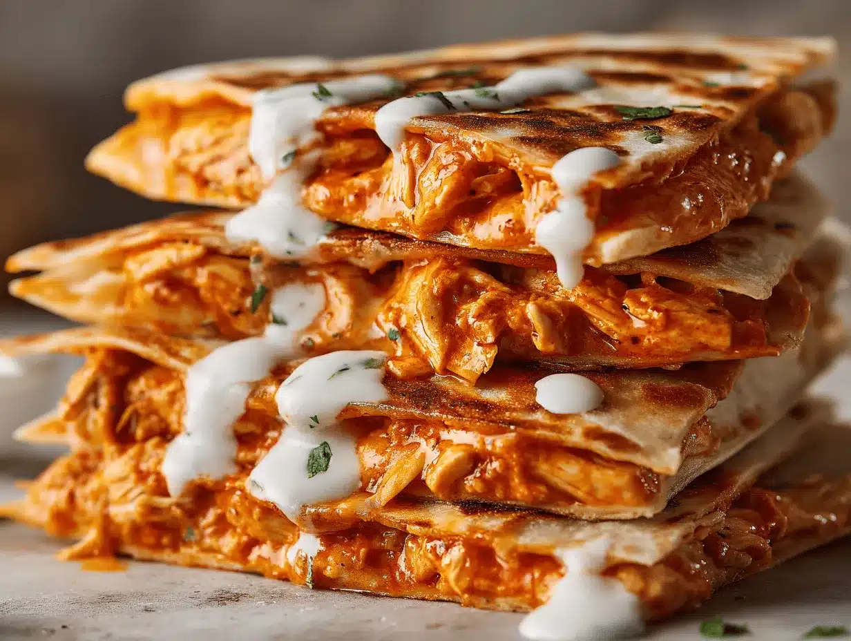 buffalo chicken quesadillas preparation steps