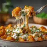 Buffalo Ranch Chicken Tater Tot Casserole - featured image