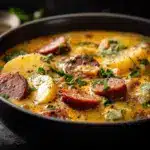 Cajun sausage and potato soup - featured image