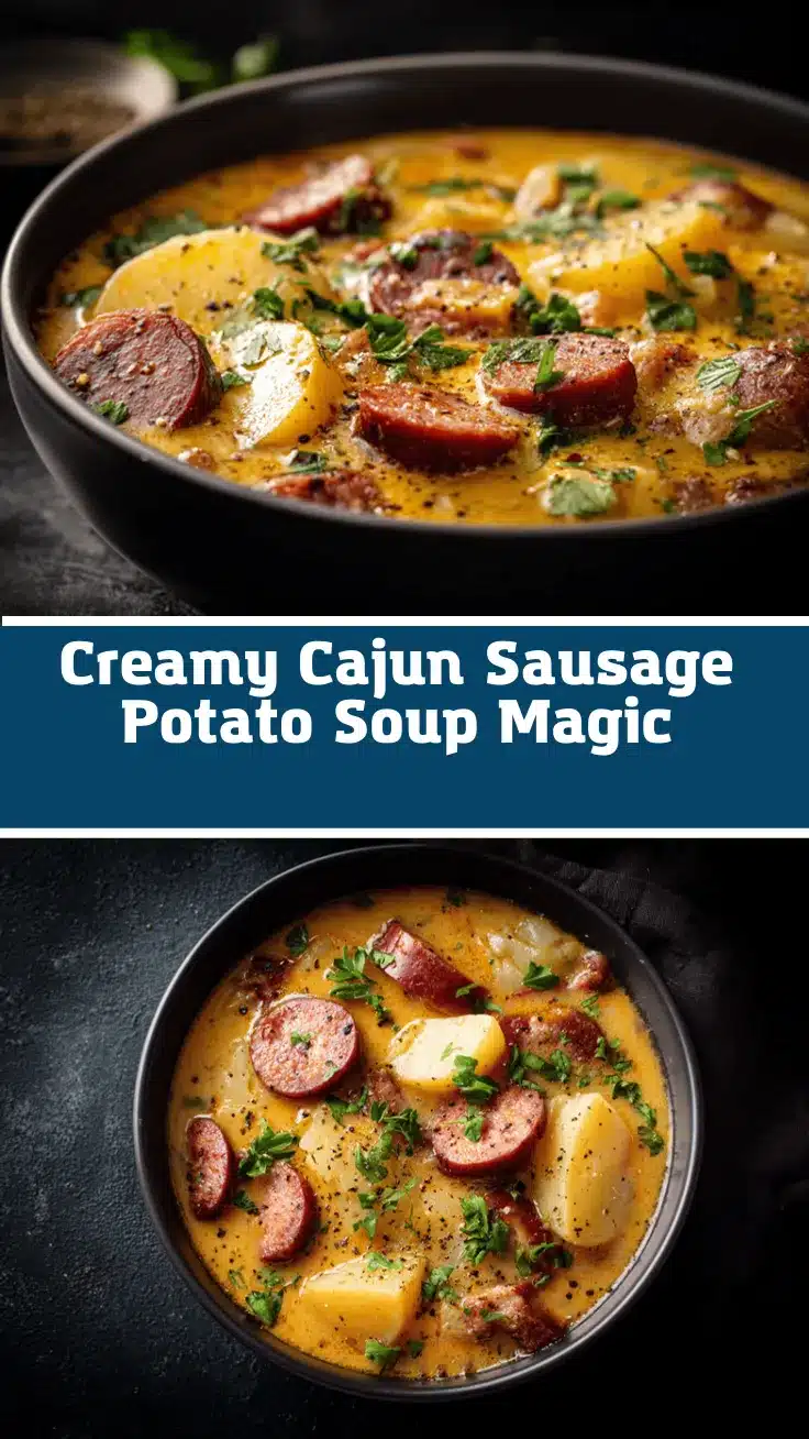 Cajun sausage and potato soup recipe
