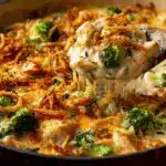cheesy chicken and wild rice casserole - featured image