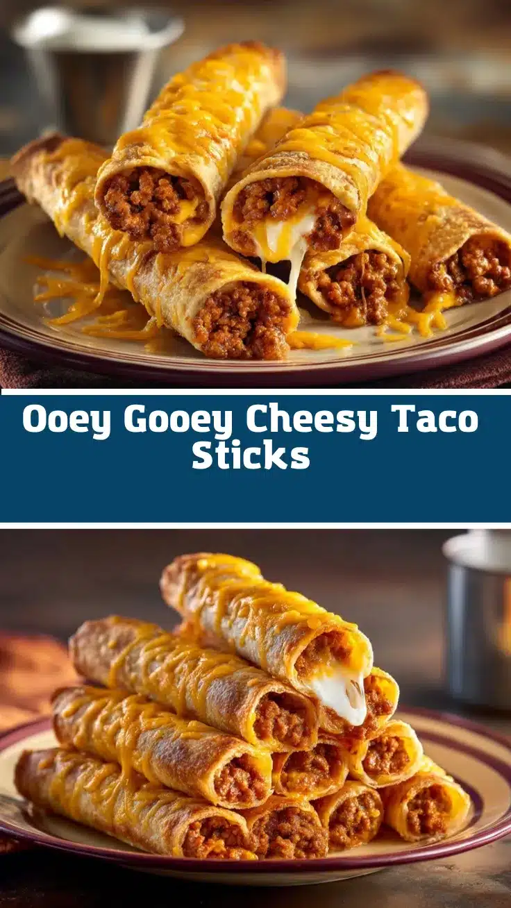cheesy taco sticks recipe