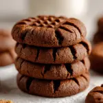 chocolate peanut butter cookies - featured image