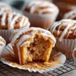 cinnamon roll muffins - featured image