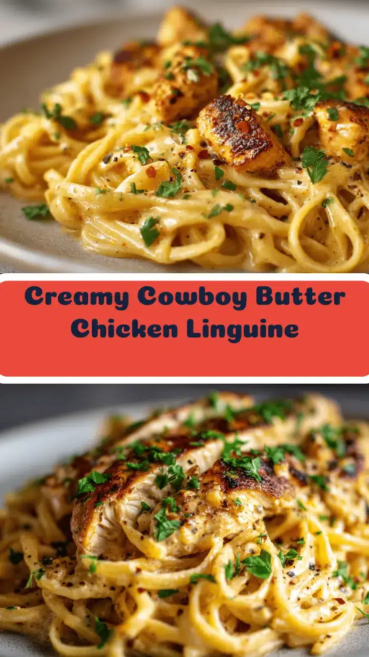 cowboy butter chicken linguine recipe