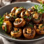 Cowboy Butter Garlic Mushrooms - featured image