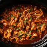 crock pot bourbon chicken - featured image