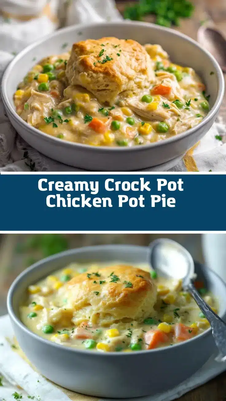 crock pot chicken pot pie recipe