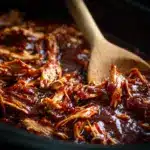 crockpot BBQ chicken - featured image