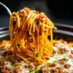 Crockpot Million Dollar Spaghetti - featured image