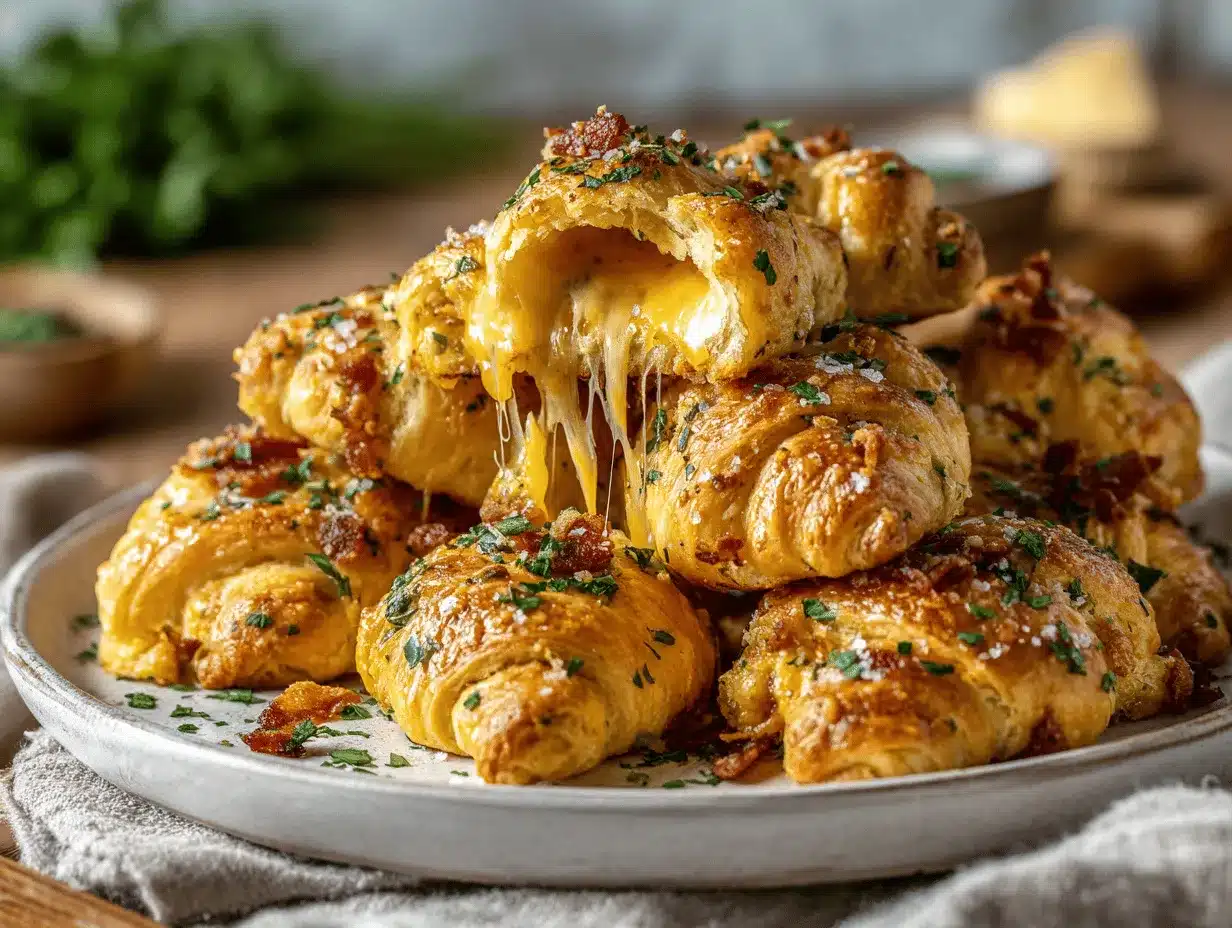jalapeño popper cheddar bacon crescent bombs preparation steps