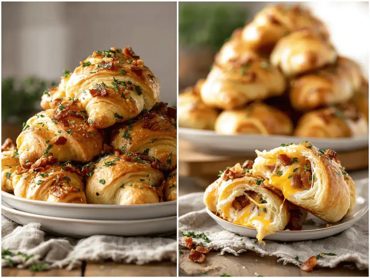 Jalapeño Popper Crescent Bombs preparation steps