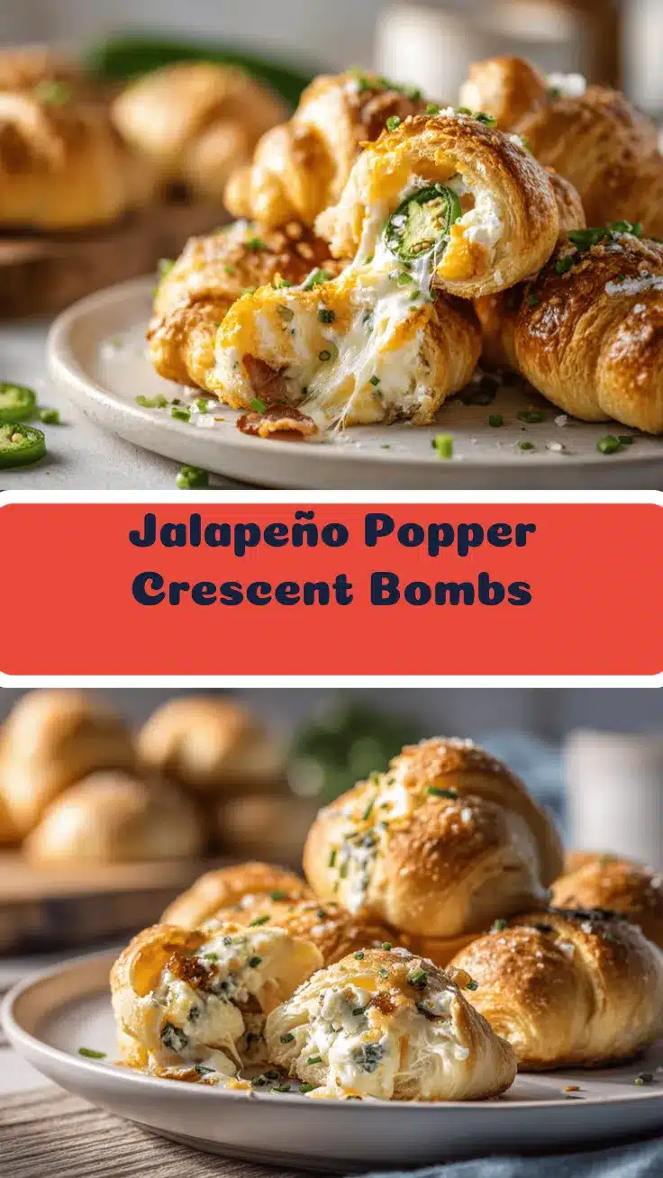 jalapeño popper crescent bombs recipe