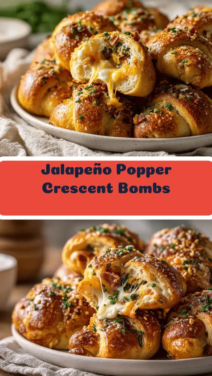 jalapeño popper crescent bombs recipe