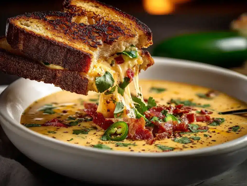 jalapeño popper soup - featured image
