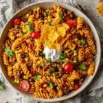 loaded Doritos taco pasta salad - featured image