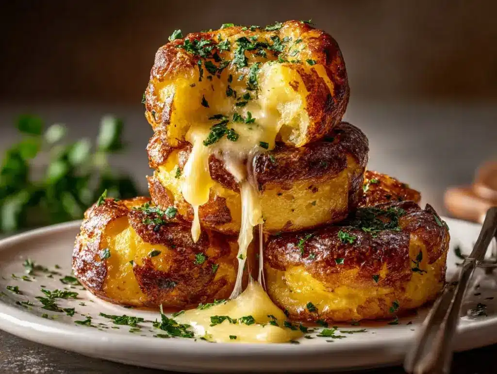 mashed potato puff bites - featured image