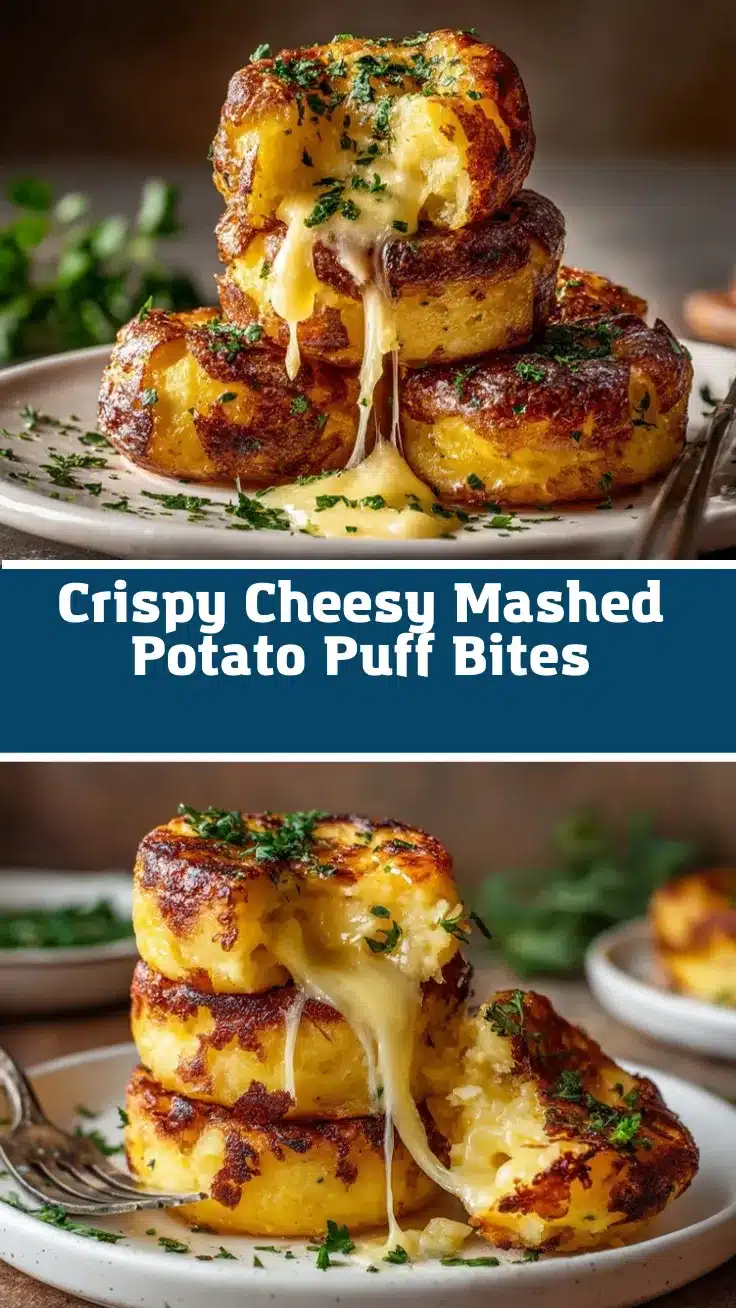 mashed potato puff bites recipe