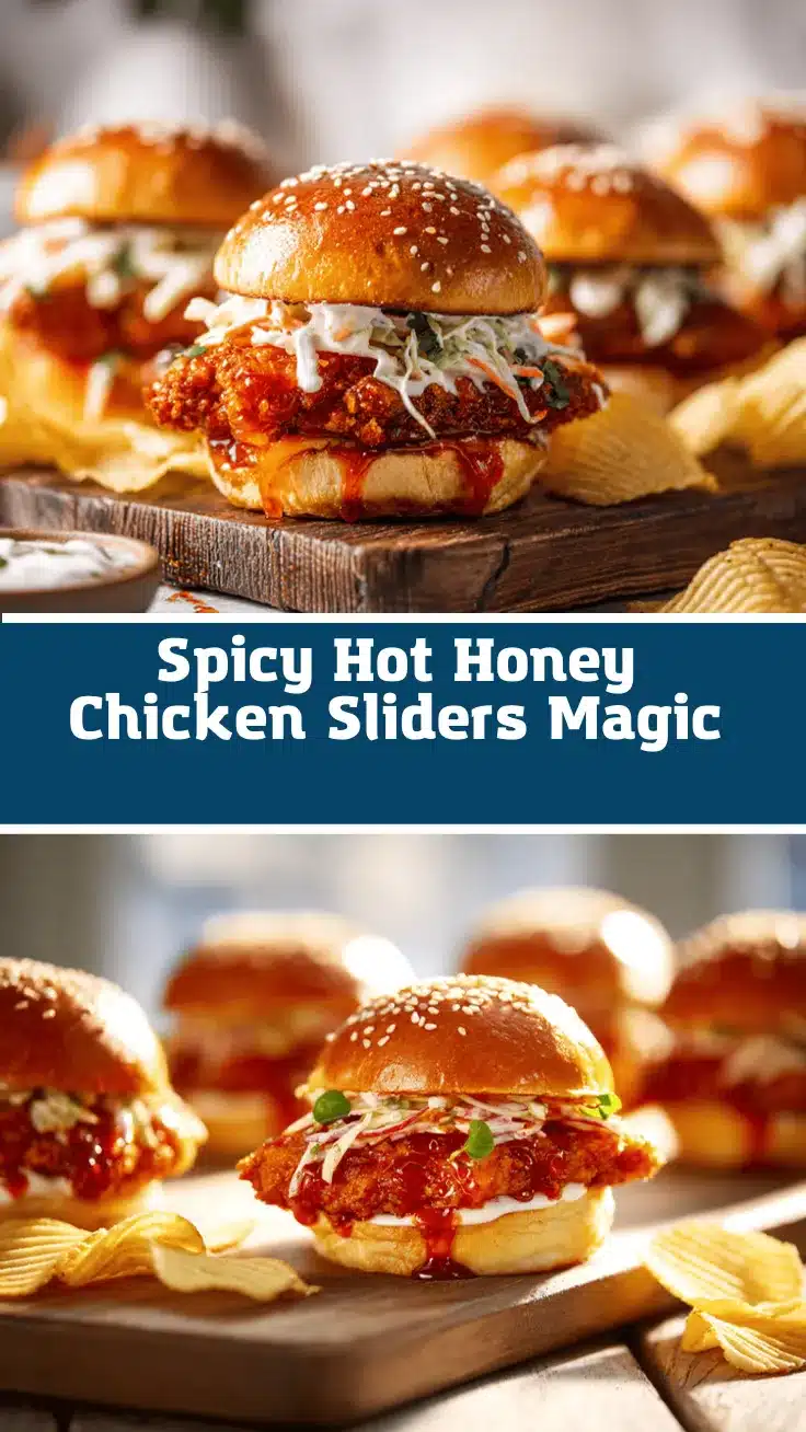 Nashville hot honey chicken sliders recipe