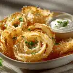 Parmesan onion ring chips - featured image