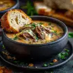 Philly cheese steak soup - featured image
