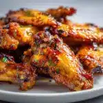 pineapple-teriyaki chicken wings - featured image